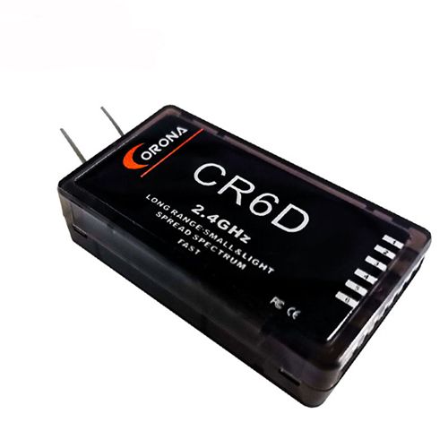  CR6D CORONA 2.4Ghz DSSS 6CH Reciver (Compatible with CT8F/CT8J /CT8Z/CT3F/CT14F(DSSS)